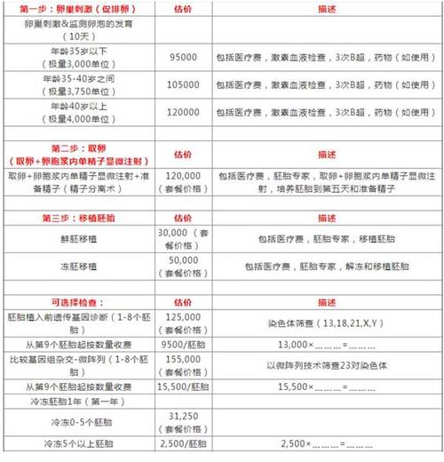 在做代孕的费用